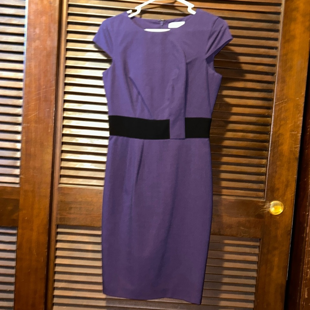 Purple Calvin Klein Dress